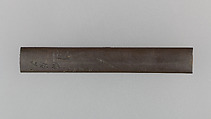 Knife Handle (Kazuko), Copper-silver alloy (shibuichi), copper-gold alloy (shakudō), silver, gold, Japanese