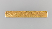 Knife Handle (Kozuka), Gold, copper-gold alloy (shakudō), silver, copper, Japanese