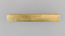 Knife Handle (Kozuka), Copper-gold alloy (shakudō), gold, silver, Japanese