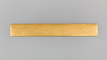 Knife Handle (Kozuka), Copper-gold alloy (shakudō), gold, silver, Japanese
