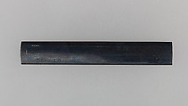 Knife Handle (Kozuka), Copper-gold alloy (shakudō), gold, silver, Japanese