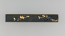 Knife Handle (Kozuka), Copper-silver alloy (shibuichi), copper-gold alloy (shakudō), gold, Japanese