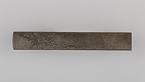Knife Handle (Kozuka), Ichijosai Hironaga (Hirotoshi) (Japanese, died ca. 1800–25), Copper-silver alloy (shibuichi), copper, gold, Japanese