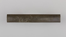 Knife Handle (Kozuka), Copper-silver alloy (shibuichi), gold, copper, Japanese