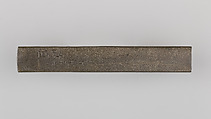 Knife Handle (Kozuka), Copper-silver alloy (shibuichi), gold, silver, copper, Japanese
