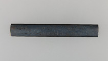 Knife Handle (Kozuka), Copper-gold alloy (shakudō), gold, Japanese