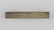 Knife Handle (Kozuka), Tsuchiya Shomin (Japanese), Copper-silver alloy (shibuichi), gold, silver, Japanese