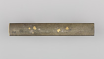 Knife Handle (Kozuka), Copper-silver alloy (shibuichi), gold, copper-gold alloy (shakudō), silver, Japanese
