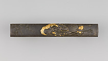Knife Handle (Kozuka), Copper-silver alloy (shibuichi), copper-gold alloy (shakudō), gold, Japanese