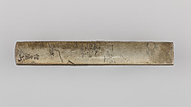 Knife Handle (Kozuka), Copper-silver alloy (shibuichi), gold, copper-gold alloy (shakudō), silver, copper, Japanese