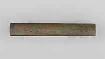 Knife Handle (Kozuka), Copper-silver alloy (shibuichi), gold, silver, Japanese