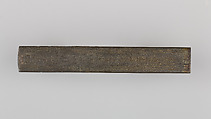 Knife Handle (Kozuka), Copper-silver alloy (shibuichi), gold, silver, copper-gold alloy (shakudō), Japanese