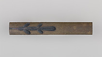 Knife Handle (Kozuka), Copper-silver alloy (shibuichi), gold, copper, copper-gold alloy (shakudō), silver, Japanese
