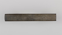 Knife Handle (Kozuka), Copper-silver alloy (shibuichi), gold, copper-gold alloy (shakudō), Japanese