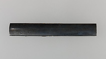 Knife Handle (Kozuka), Copper-gold alloy (shakudō), gold, silver, Japanese