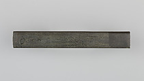 Knife Handle (Kozuka), Copper-gold alloy (shakudō), copper-silver (shibuichi), gold, silver, Japanese