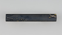 Knife Handle (Kozuka), Gotō Ichijō (Japanese, 1791–1876), Copper-gold alloy (shakudō), gold, silver, copper, Japanese