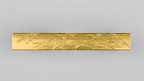 Knife Handle (Kozuka), Gotō Ichijō (Japanese, 1791–1876), Copper-gold alloy (shakudō), gold, silver, copper, Japanese