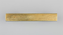 Knife Handle (Kozuka), Copper-gold alloy (shakudō), gold, silver, Japanese