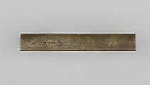 Knife Handle (Kozuka), Copper-silver alloy (shibuichi), gold, silver, Japanese