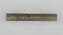 Knife Handle (Kozuka), Furukawa Jochin (Japanese, died ca.1750), Copper-silver alloy (shibuichi), Japanese