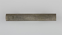 Knife Handle (Kozuka), Copper-silver alloy (shibuichi), silver, gold, Japanese