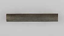 Knife Handle (Kozuka), Copper-silver alloy (shibuichi), gold, silver, Japanese