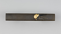 Knife Handle (Kozuka), Possibly copper-silver alloy (shibuichi), gold, copper-gold alloy (shakudō), copper, Japanese