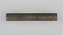 Knife Handle (Kozuka), Copper-silver alloy (shibuichi), gold, silver, Japanese