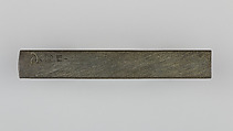Knife Handle (Kozuka), Hamano Naotsune (Japanese, died ca.1850), Copper-silver alloy (shibuichi), gold, silver, Japanese