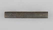 Knife Handle (Kozuka), Copper-silver alloy (shibuichi), gold, silver, copper, copper-gold alloy (shakudō), Japanese