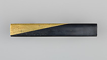 Knife Handle (Kozuka), Copper-gold alloy (shakudō), gold, silver, copper, Japanese