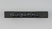 Knife Handle (Kozuka), Copper-gold alloy (shakudō), Japanese