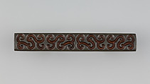 Knife Handle (Kozuka), Copper, copper-gold alloy (shakudō), copper-silver alloy (shibuichi), bimetal laminate (guri bori), Japanese