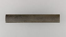 Knife Handle (Kozuka), Copper-silver alloy (shibuichi), Japanese