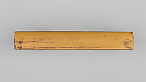 Knife Handle (Kozuka), Lacquer, abalone shell, metal, Japanese