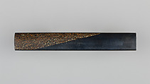 Knife Handle (Kozuka), Copper-gold alloy (shakudō), gold, silver, copper, Japanese
