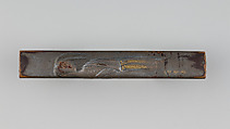 Knife Handle (Kozuka), Copper, lacquer, Japanese