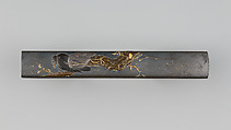 Knife Handle (Kozuka), Copper, lacquer, Japanese