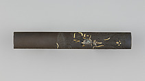 Knife Handle (Kozuka), Copper-silver alloy (shibuichi), gold, silver, copper-gold alloy (shakudō), Japanese