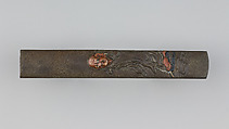 Knife Handle (Kozuka), Copper-silver alloy (shibuichi), copper, gold, silver, Japanese