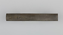 Knife Handle (Kozuka), Copper-silver alloy (shibuichi), gold, silver, copper, Japanese