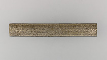 Knife Handle (Kozuka), Copper-silver alloy (shibuichi), Japanese