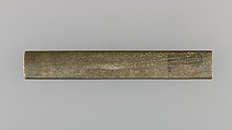 Knife Handle (Kozuka), Copper-silver alloy (shibuichi), gold, copper, Japanese