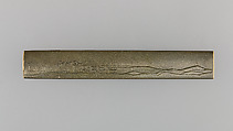 Knife Handle (Kozuka), Copper-silver alloy (shibuichi), gold, copper, silver, Japanese