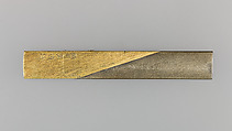 Knife Handle (Kozuka), Copper-silver alloy (shibuichi), gold, silver, copper, copper-gold alloy (shakudō), Japanese