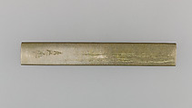 Knife Handle (Kozuka), Copper-silver alloy (shibuichi), gold, silver, copper-gold alloy (shakudō), Japanese