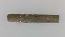 Knife Handle (Kozuka), Copper-silver alloy (shibuichi), gold, silver, copper-gold alloy (shakudō), Japanese