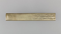 Knife Handle (Kozuka), Copper-silver alloy (shibuichi), gold, silver, copper-gold alloy (shakudō), copper, enameled cloisonné (shippō), Japanese