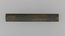 Knife Handle (Kozuka), Copper-silver alloy (shibuichi), gold, silver, copper-gold alloy (shakudō), Japanese